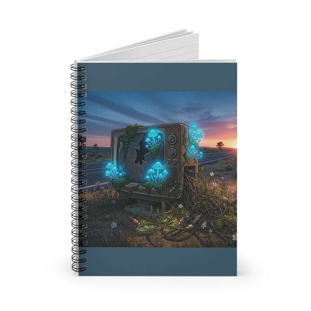 Sunset Static | Spiral Bound Notebook
