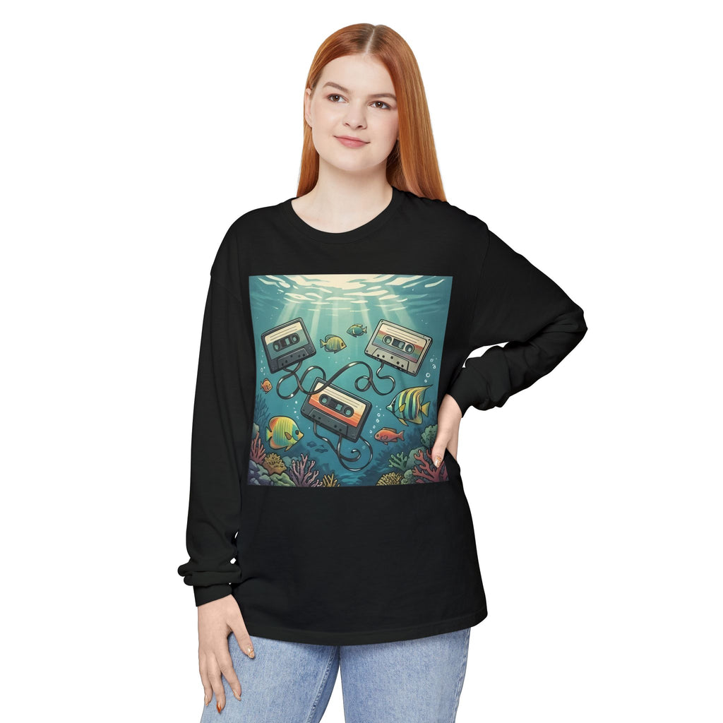 Underwater Cassette Tapes | Long Sleeve Shirt