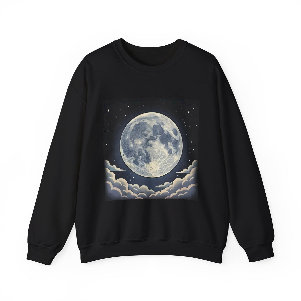 Static Moon | Crewneck Sweatshirt