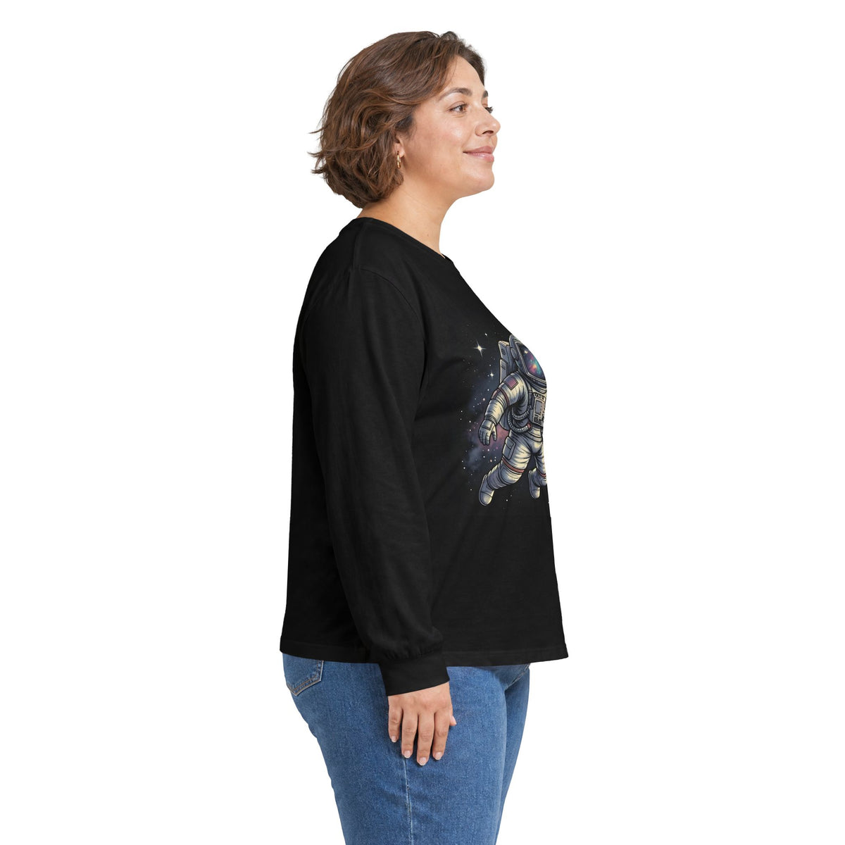 Floating Astronaut | Long Sleeve Shirt