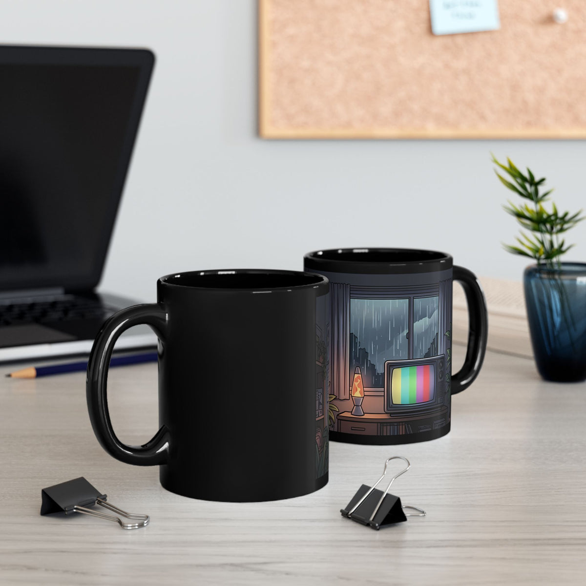 Rainy Night Broadcast | 11/15 oz Coffee Mug