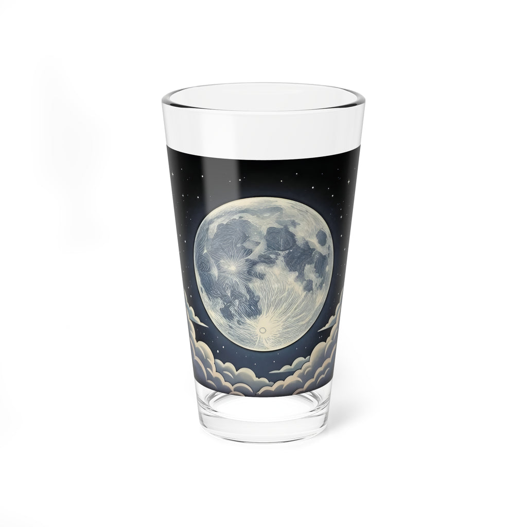 Static Moon | 16 oz Glass