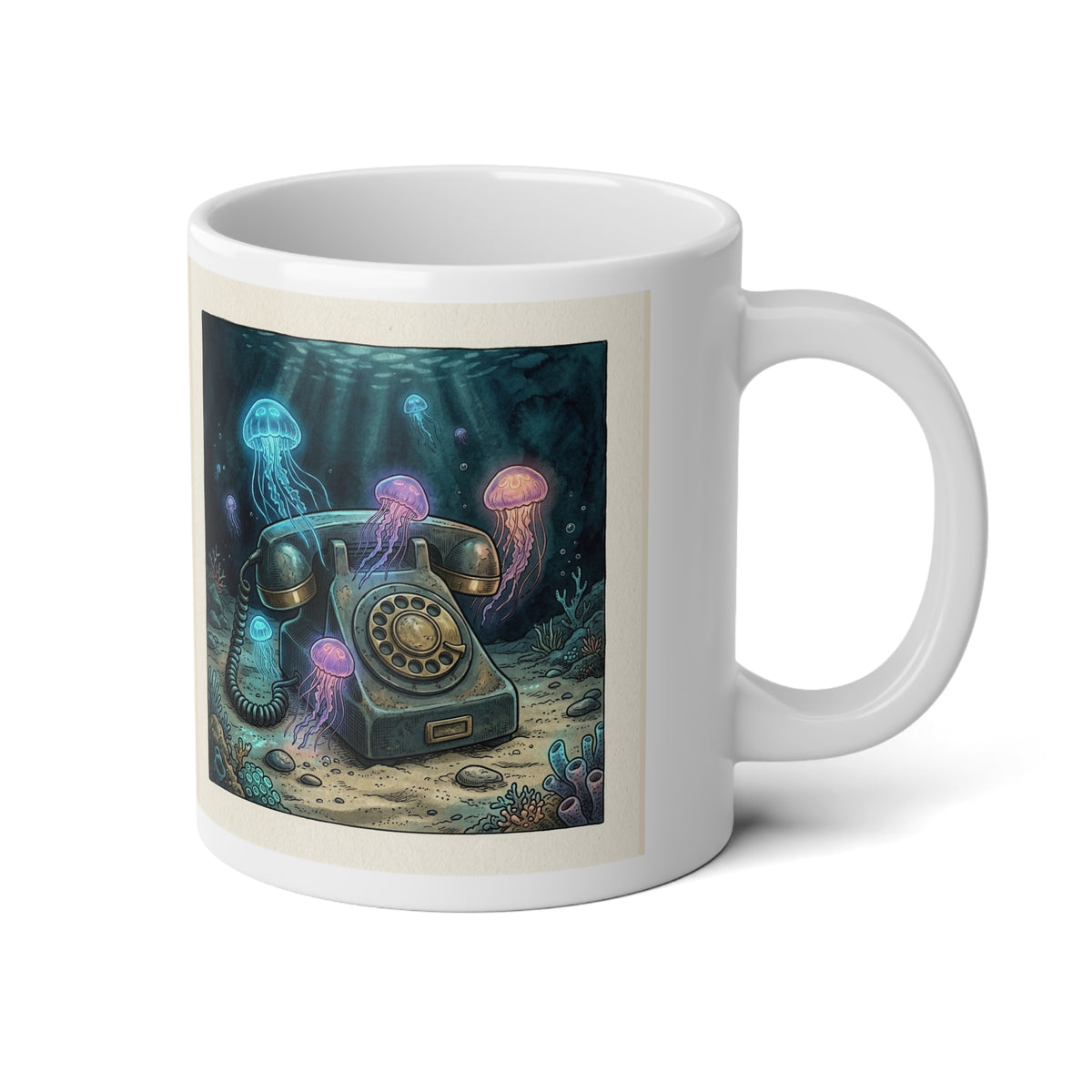 Underwater Dial | 20 oz Coffee Mug