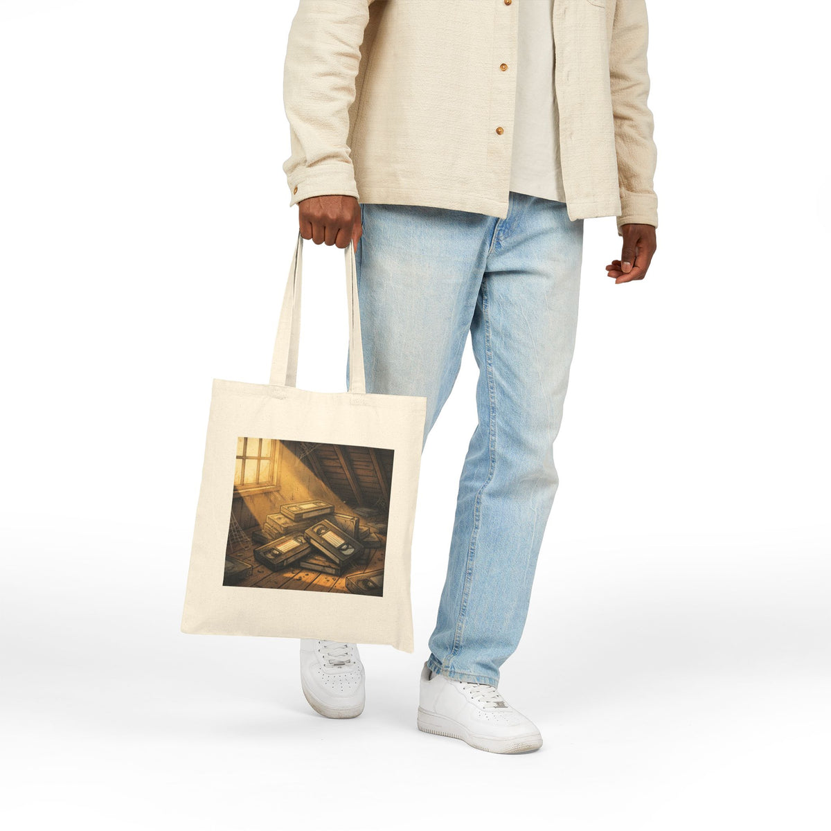 Attic Static | Canvas Tote Bag