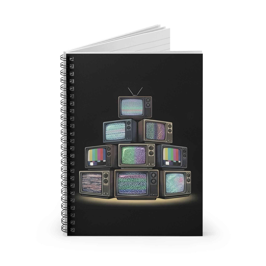 Stack of CRTs | Spiral Bound Notebook