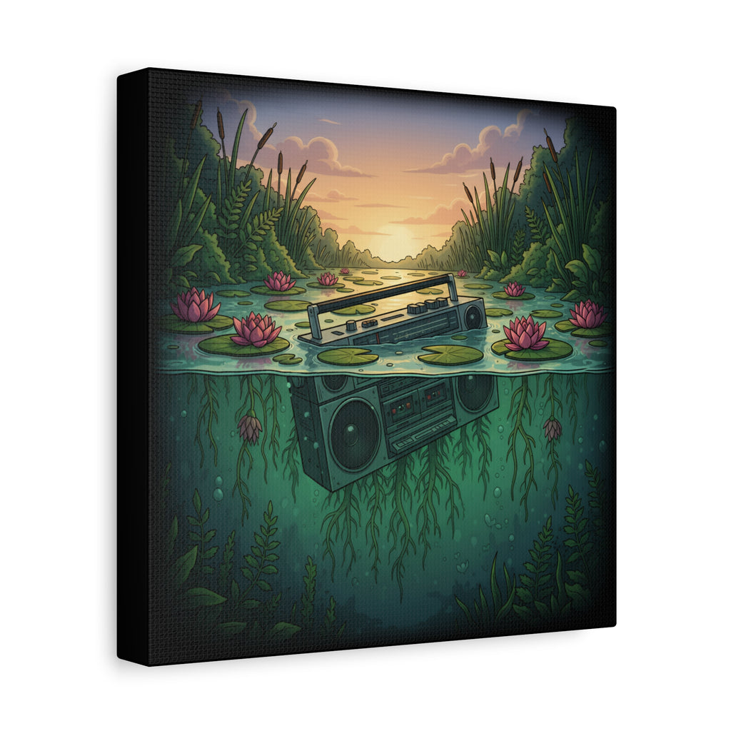 Submerged Frequency | Matte Canvas
