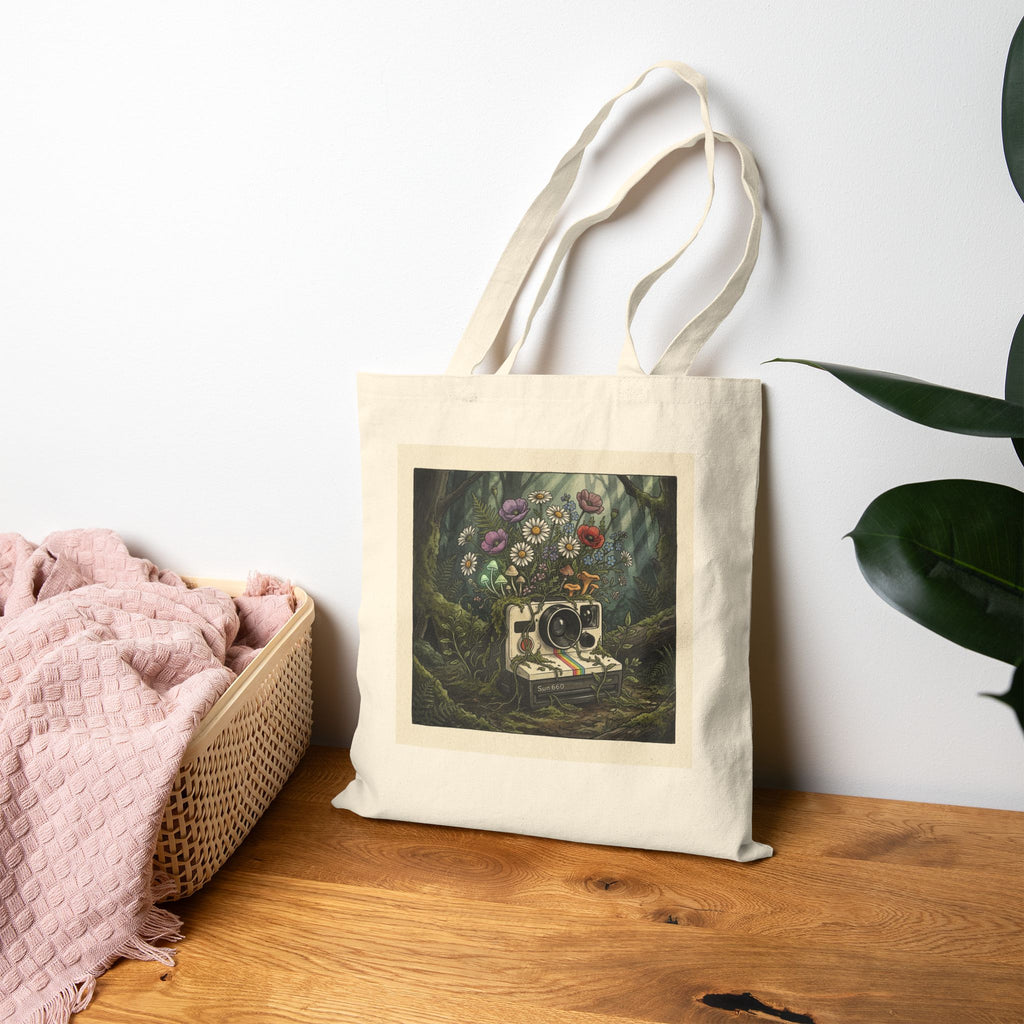 Instant Bloom | Canvas Tote Bag