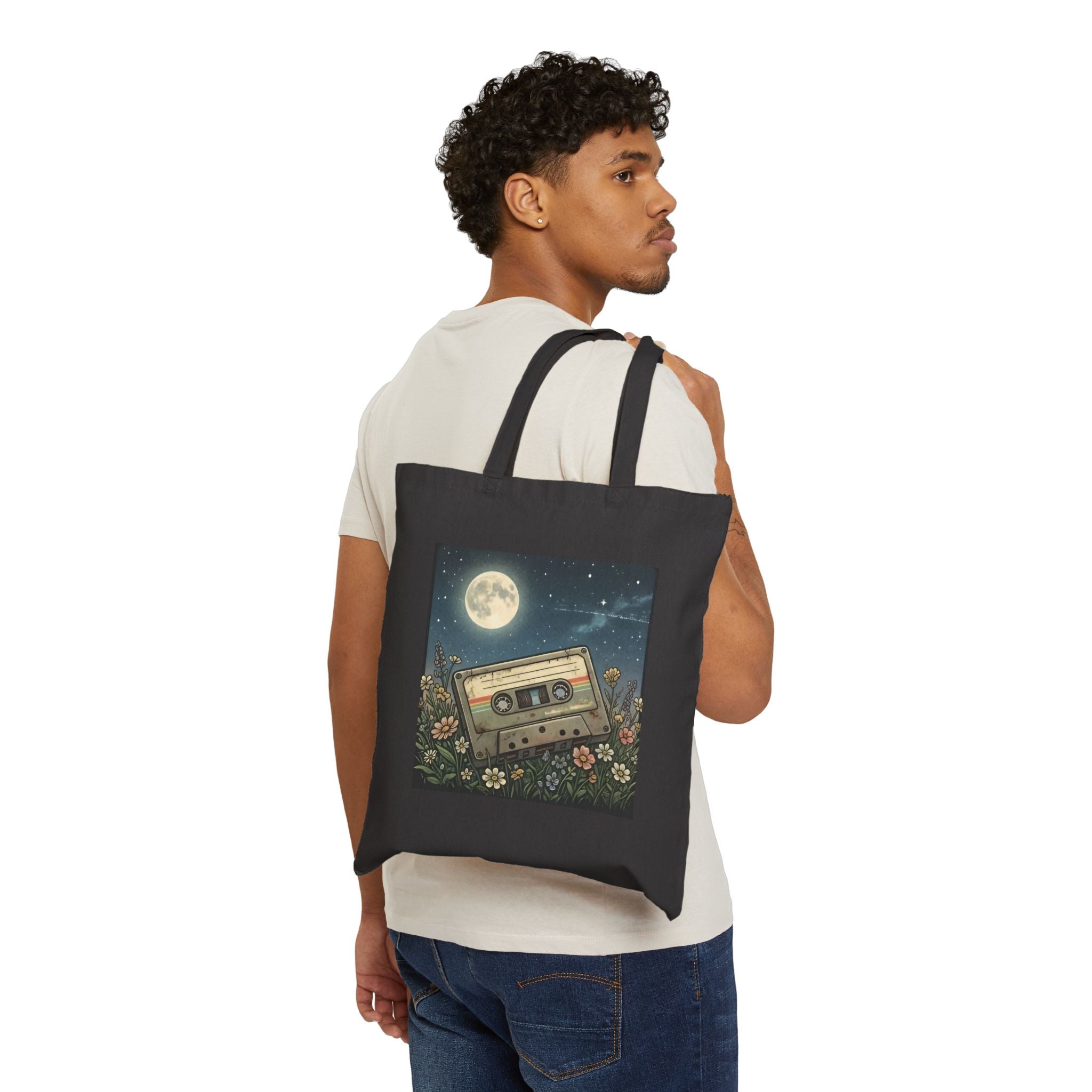 Cassette Moon | Tote Bag