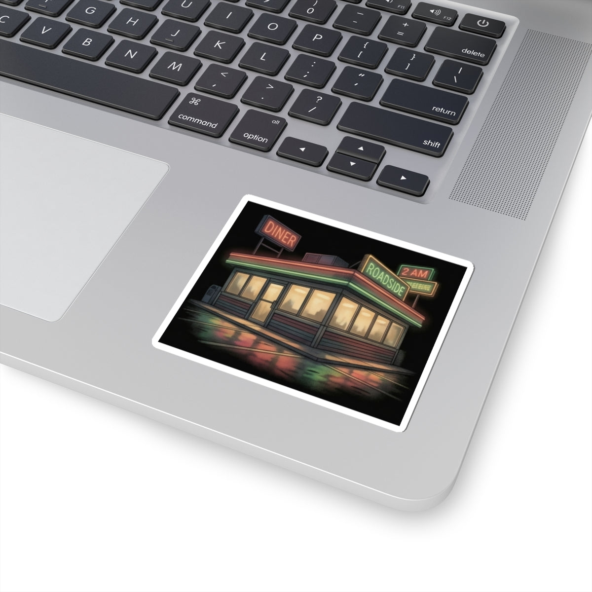 2 AM Roadside Diner | Kiss-Cut Sticker