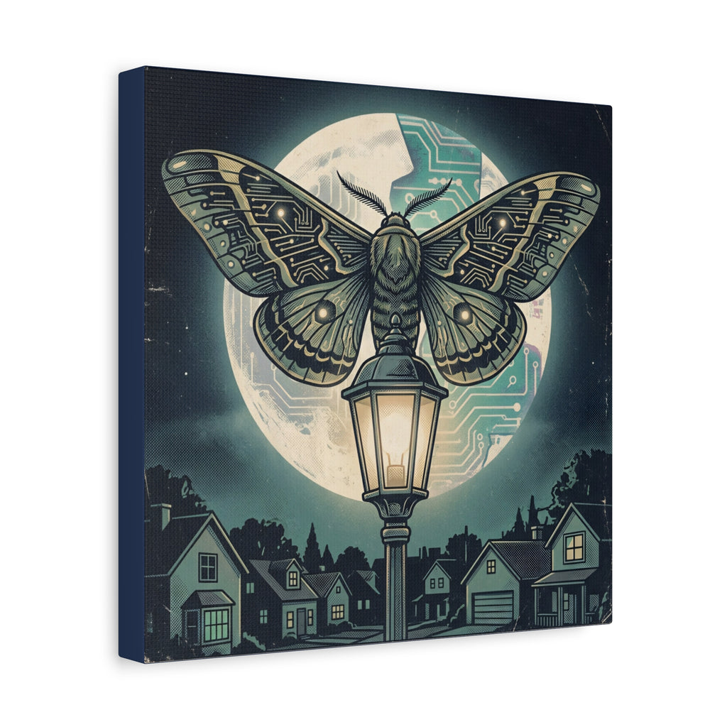 Circuit Moth | Matte Canvas