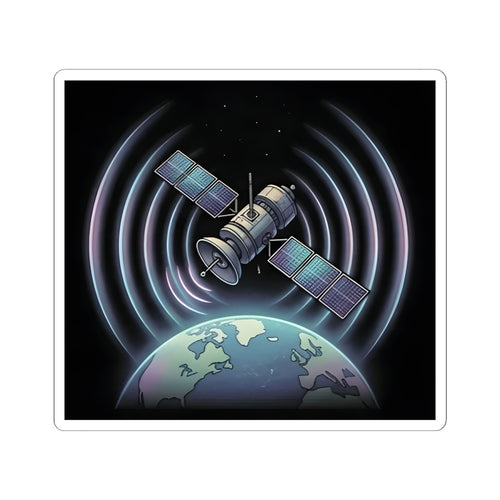 Analog Satellite | Kiss-Cut Sticker