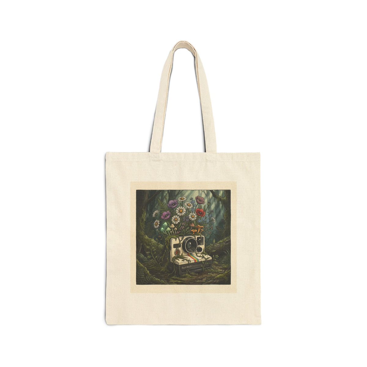 Instant Bloom | Canvas Tote Bag