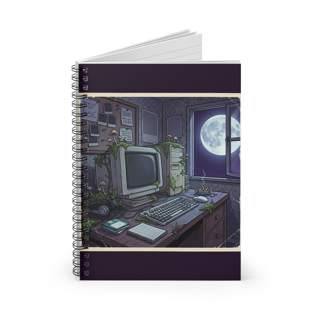 Midnight Terminal | Spiral Bound Notebook