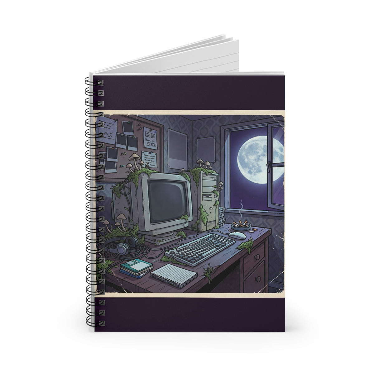 Midnight Terminal | Spiral Bound Notebook