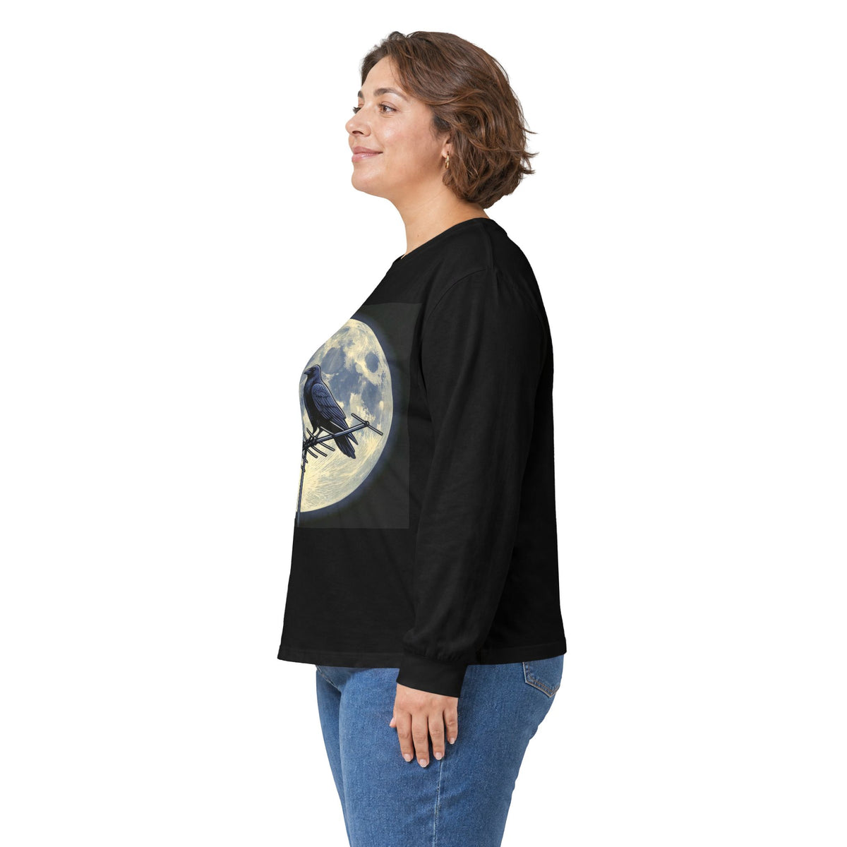 Crow on Antenna | Long Sleeve Shirt