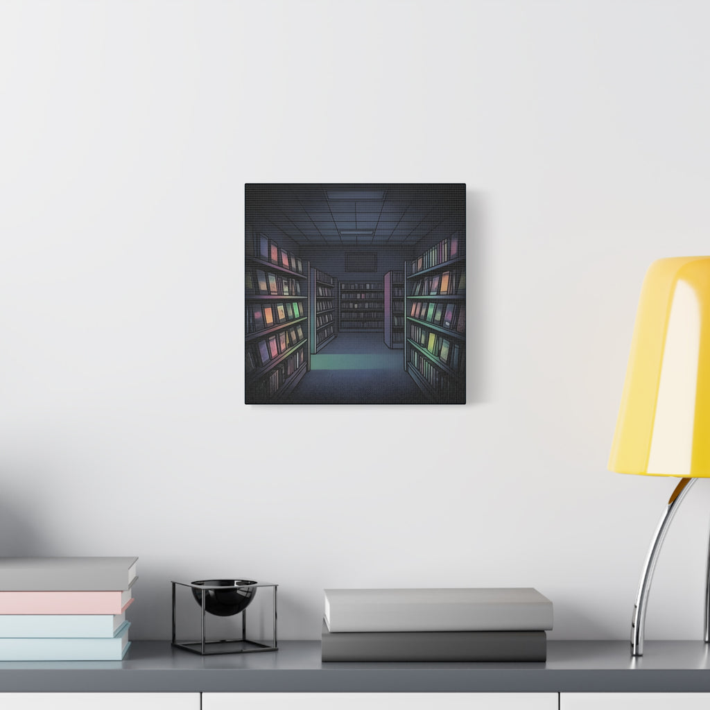 Video Rental Store | Matte Canvas