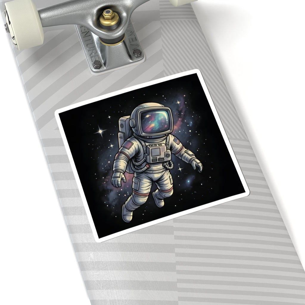 Floating Astronaut | Kiss-Cut Sticker