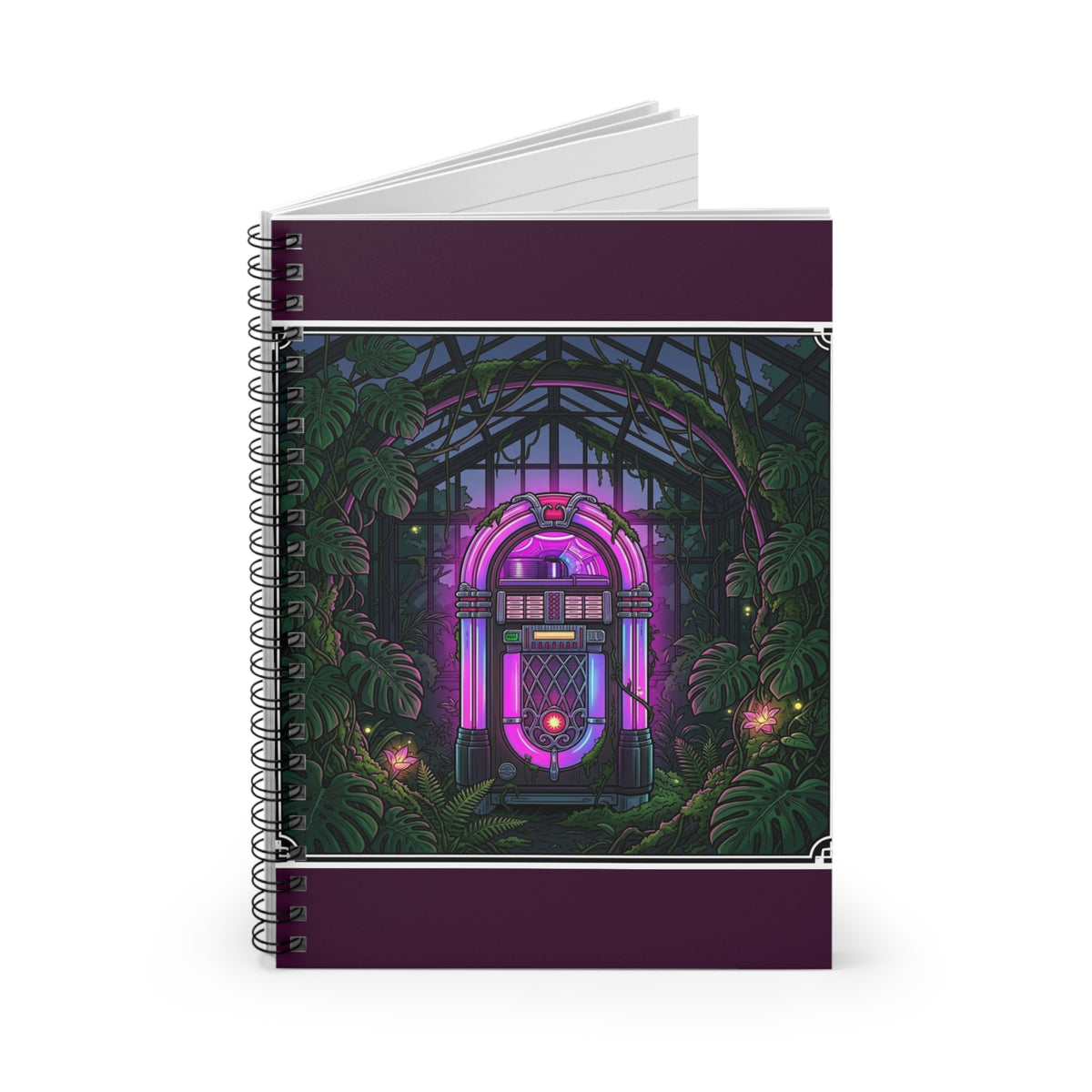 Jukebox Solarium | Spiral Bound Notebook