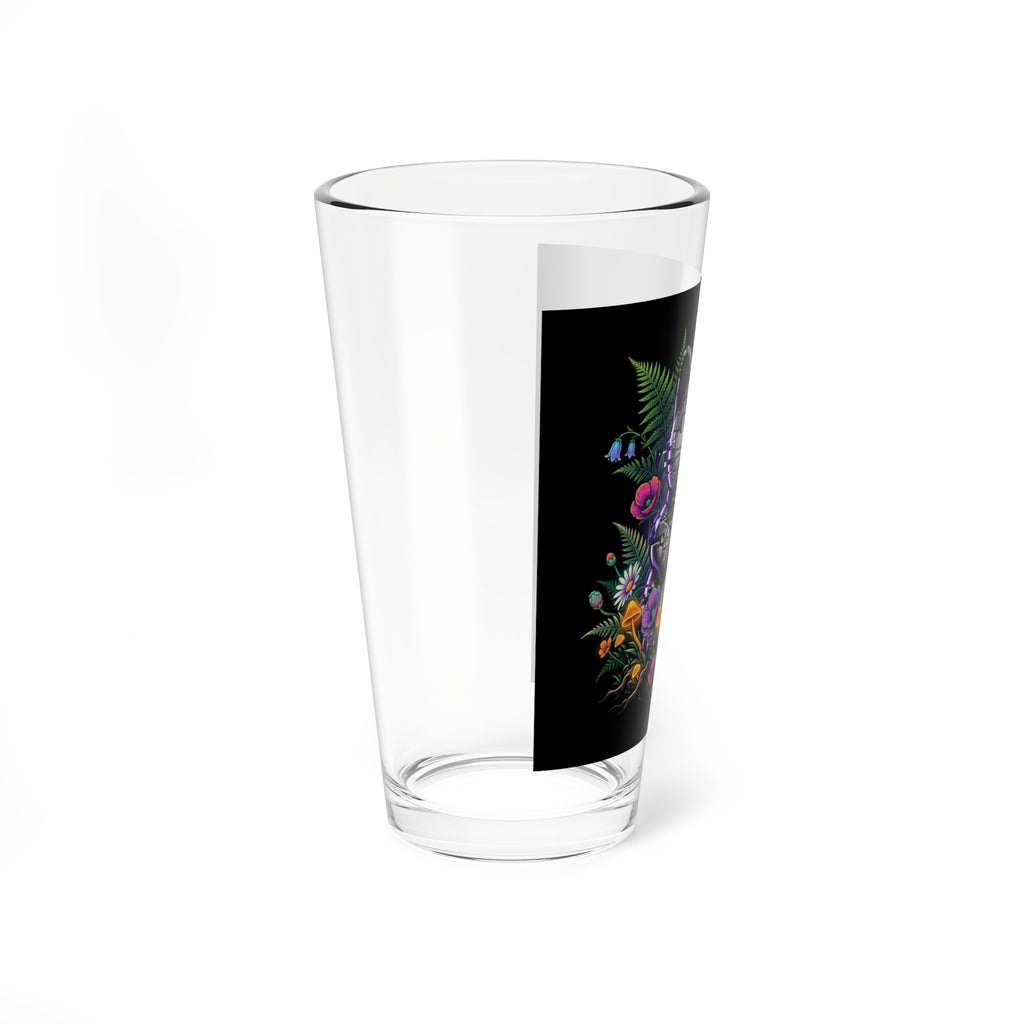 Kinetic Static Cat | 16oz Glass