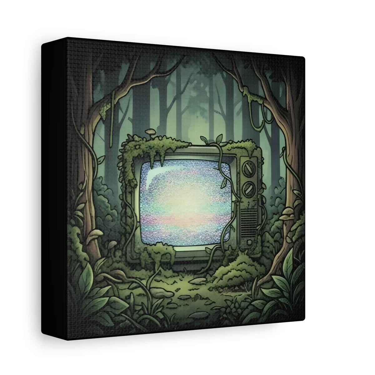 Forest CRT | Matte Canvas