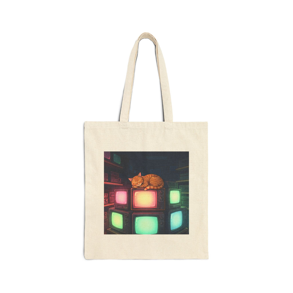 Warm Static | Canvas Tote Bag