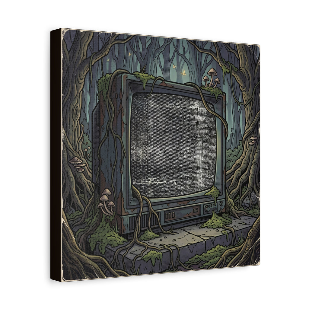 Forest Static | Matte Canvas