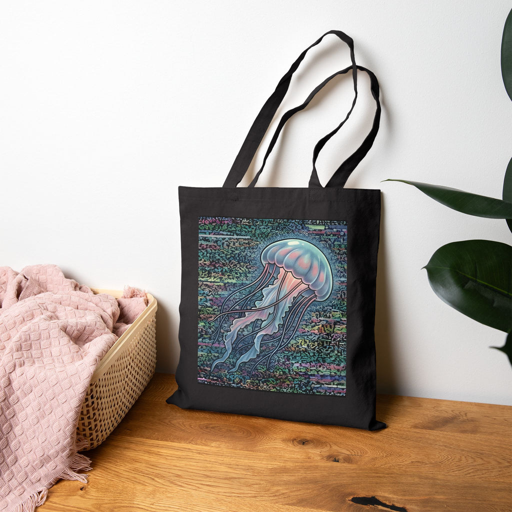 Glitched Jellyfish | Tote Bag
