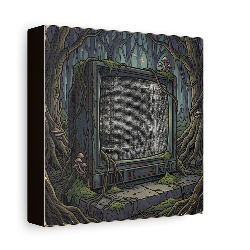 Forest Static | Matte Canvas