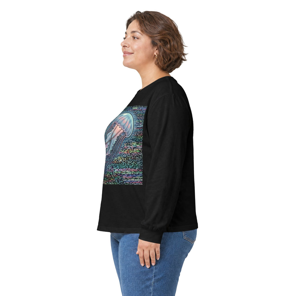 Glitched Jellyfish | Long Sleeve Shirt