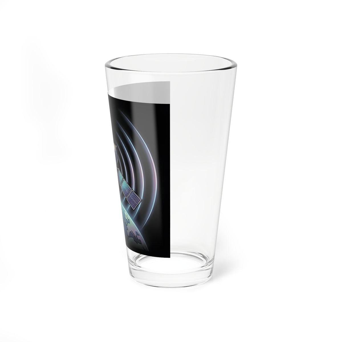 Analog Satellite | 16 oz Glass