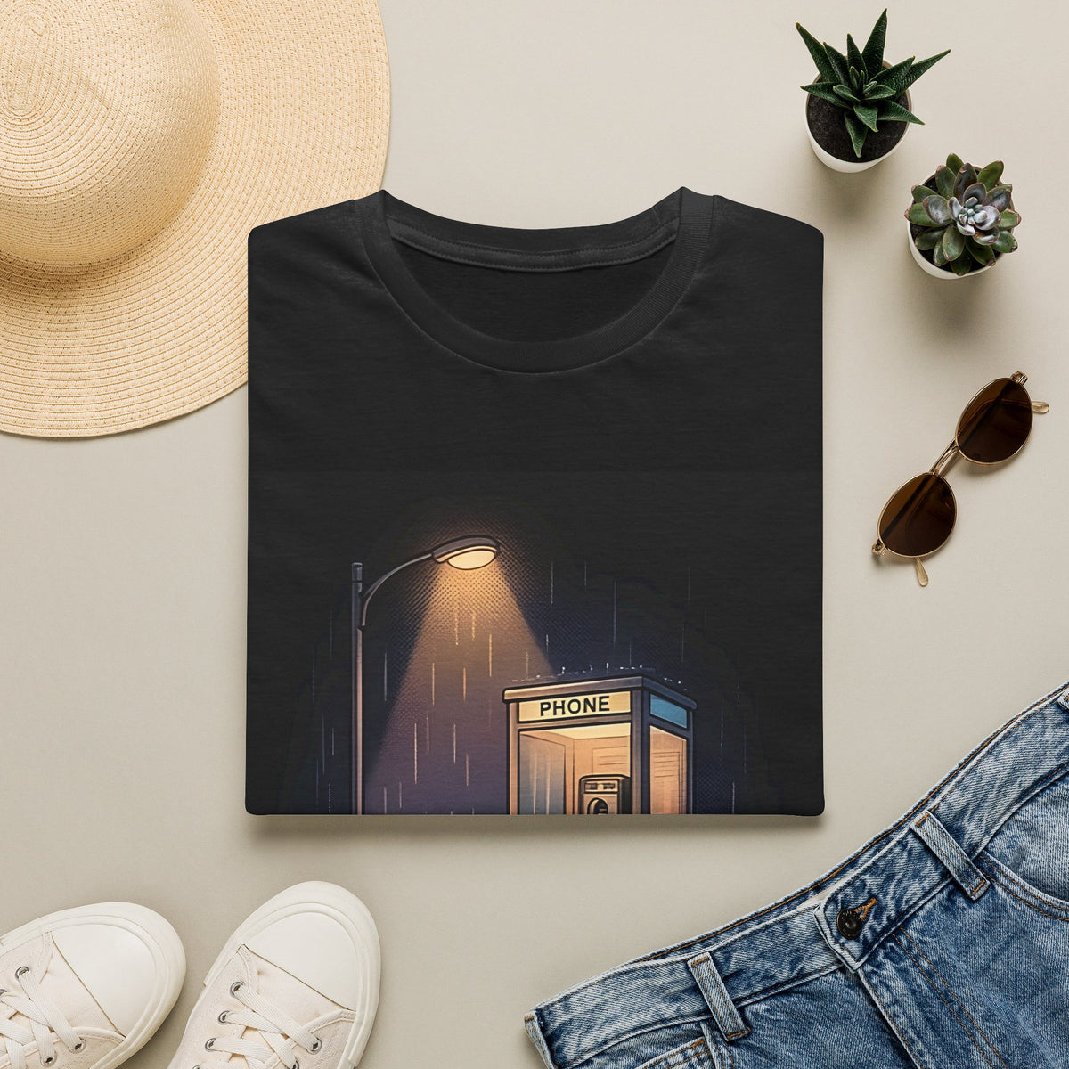 Midnight Pay Phone | Unisex T-Shirt