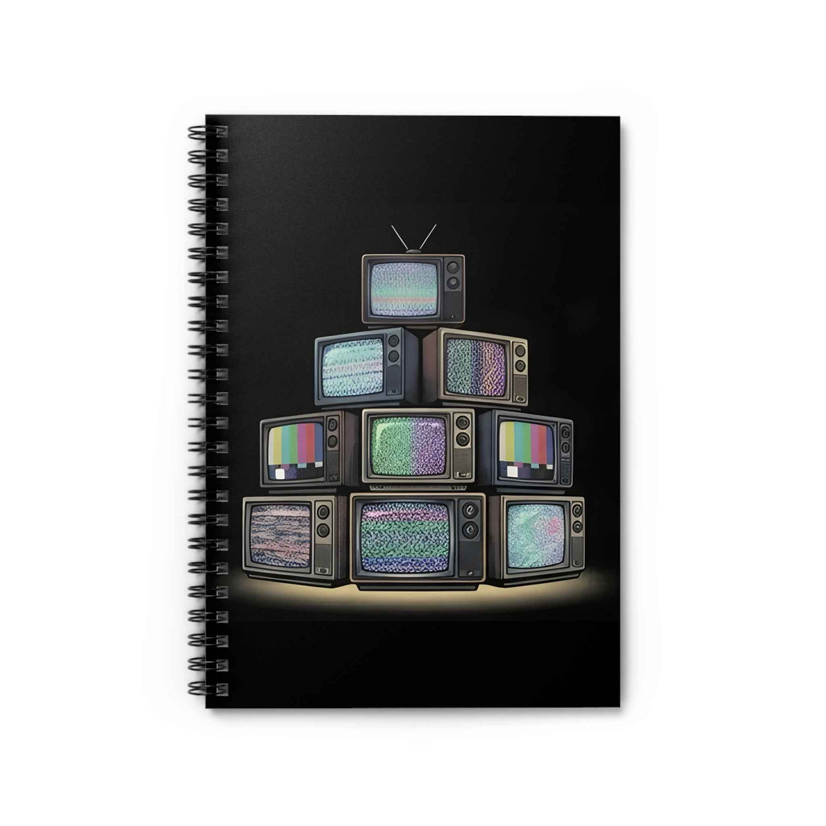 Stack of CRTs | Spiral Bound Notebook