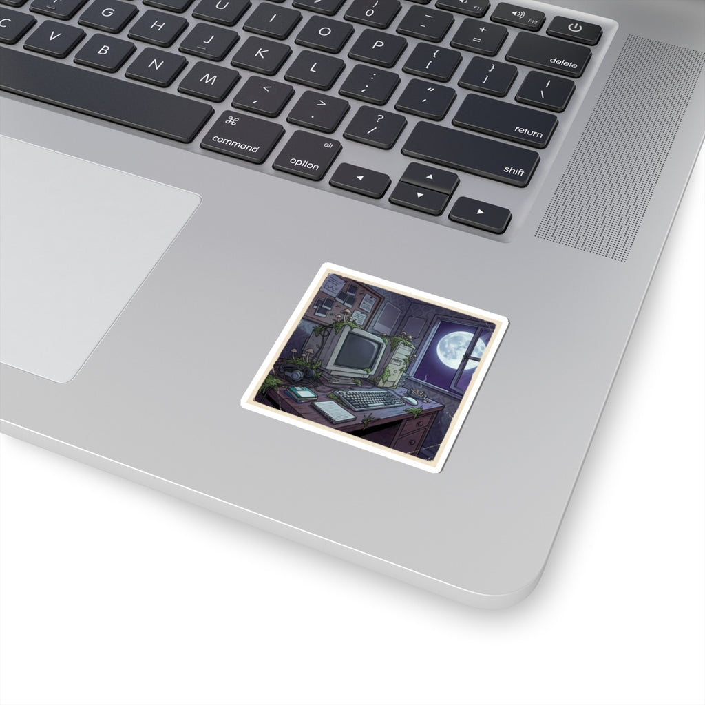 Midnight Terminal | Kiss-Cut Sticker