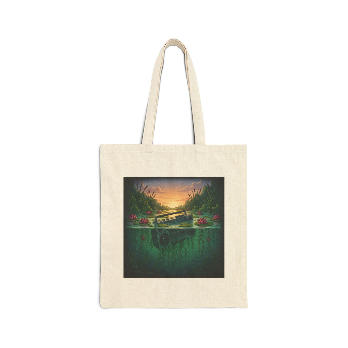Submerged Frequency |  Canvas Tote Bag