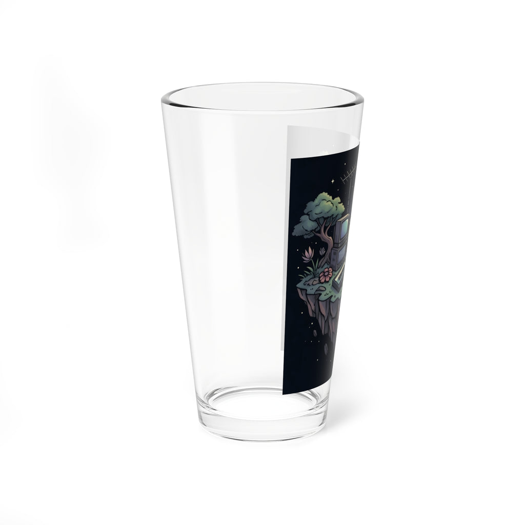 Floating Island | 16 oz Glass