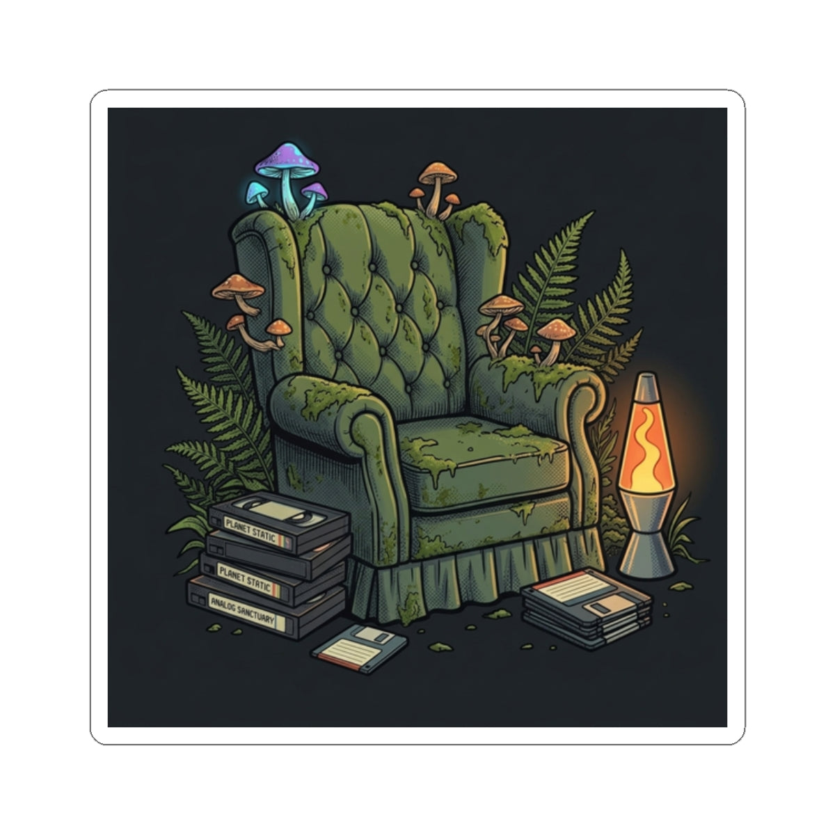 Analog Sanctuary | Kiss-Cut Sticker