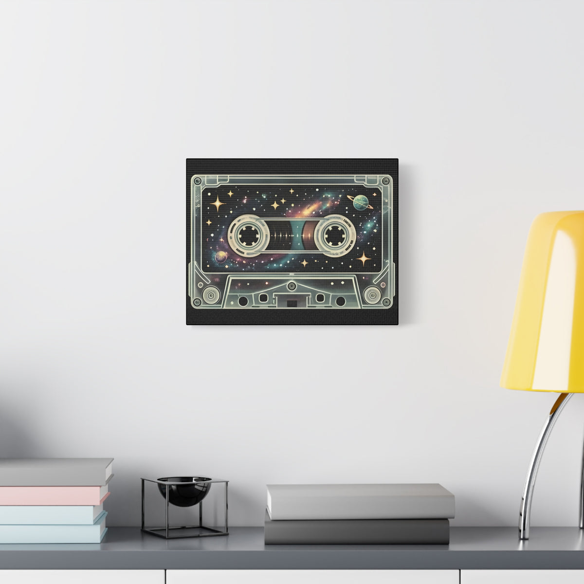 Galaxy Cassette Tape | Matte Canvas
