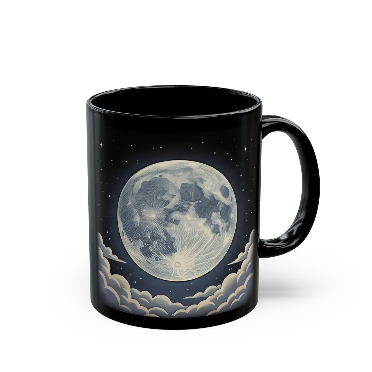 Static Moon | 11/15 oz Coffee Mug