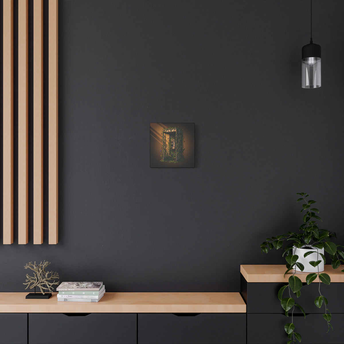 Overgrown Signal | Matte Canvas