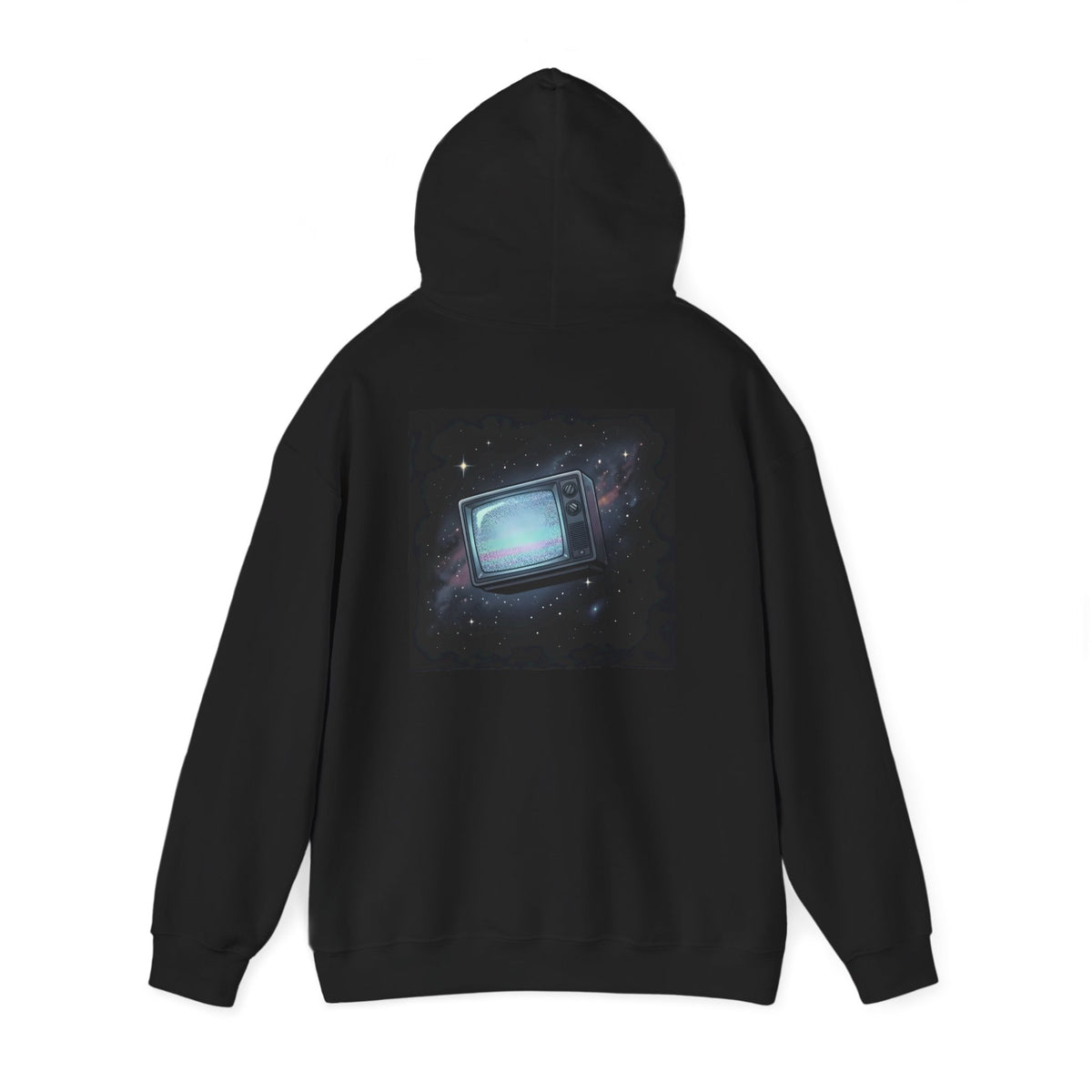CRT in Space | Print on Back Hoodie