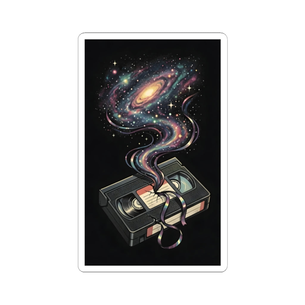 VHS Galaxy | Kiss-Cut Sticker