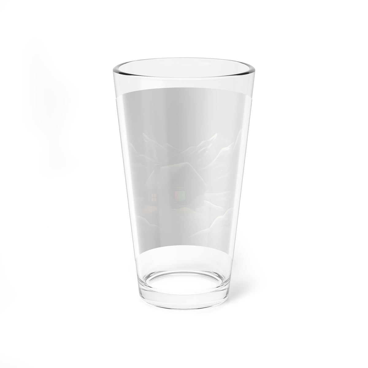 Static Cabin | 16 oz Glass