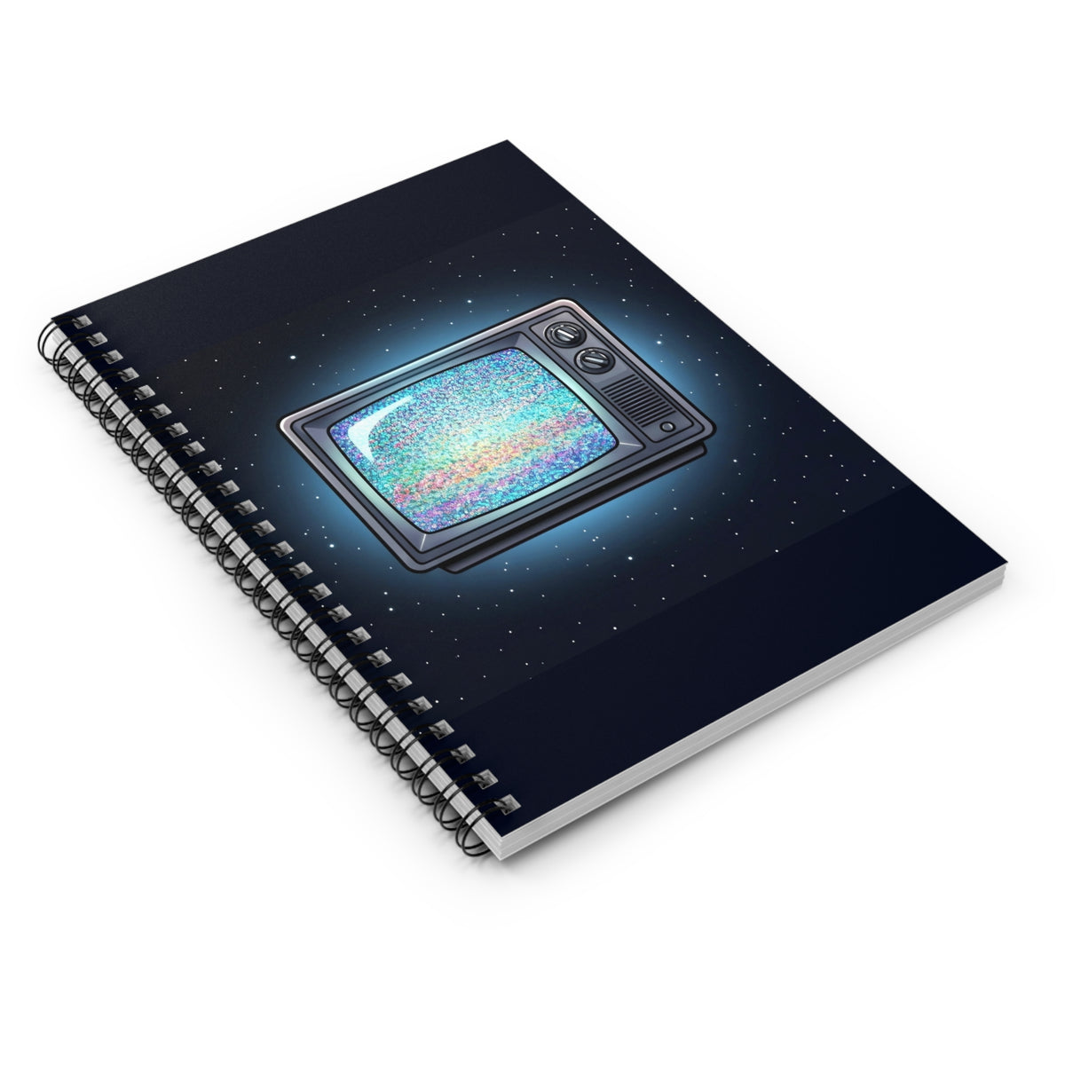 Deep Space Static | Spiral Bound Notebook