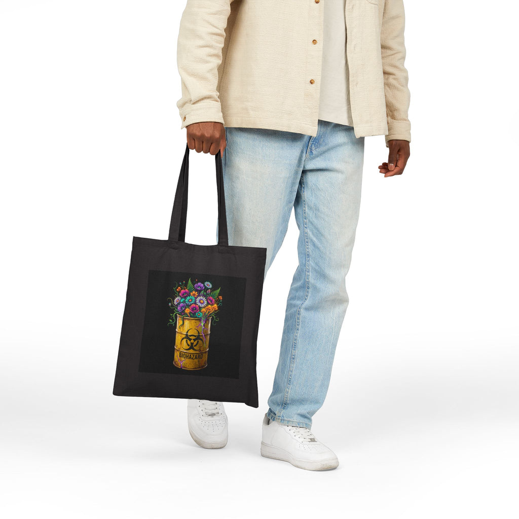 Biohazard Bloom | Canvas Tote Bag