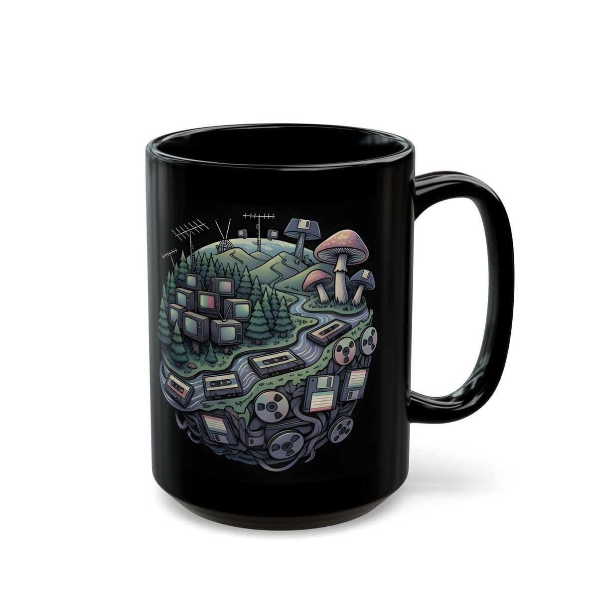 Planet Static | 11/15 oz Coffee Mug