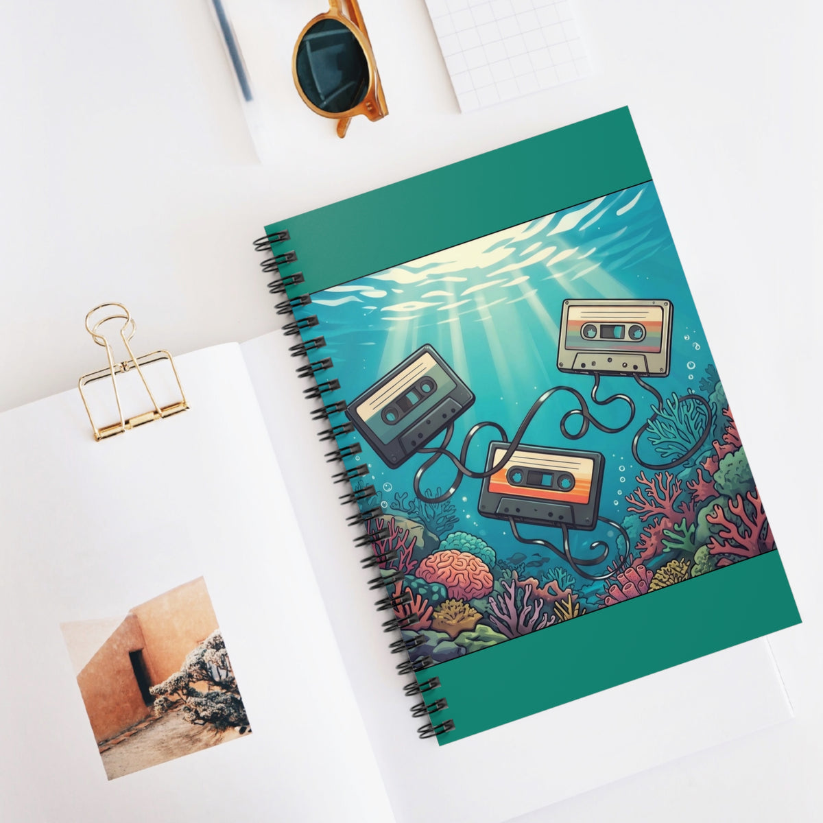 Oceanic Frequency | Spiral Bound Notebook