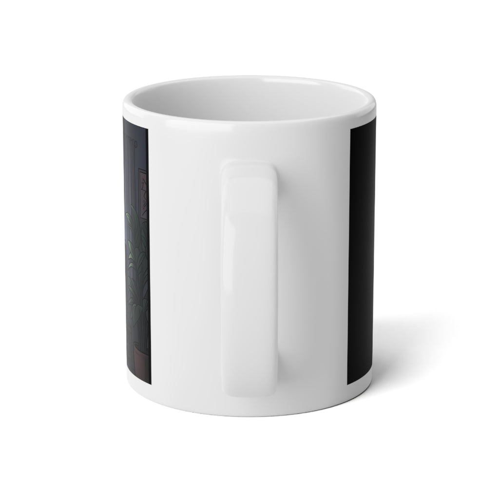 Rainy Night Broadcast | 20 oz Coffee Mug