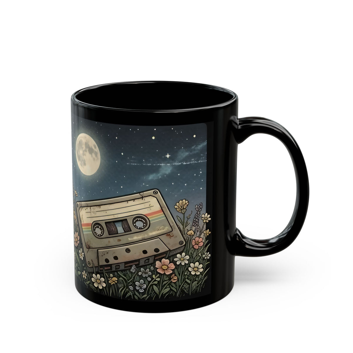Cassette Moon | 11/15 oz Coffee Mug