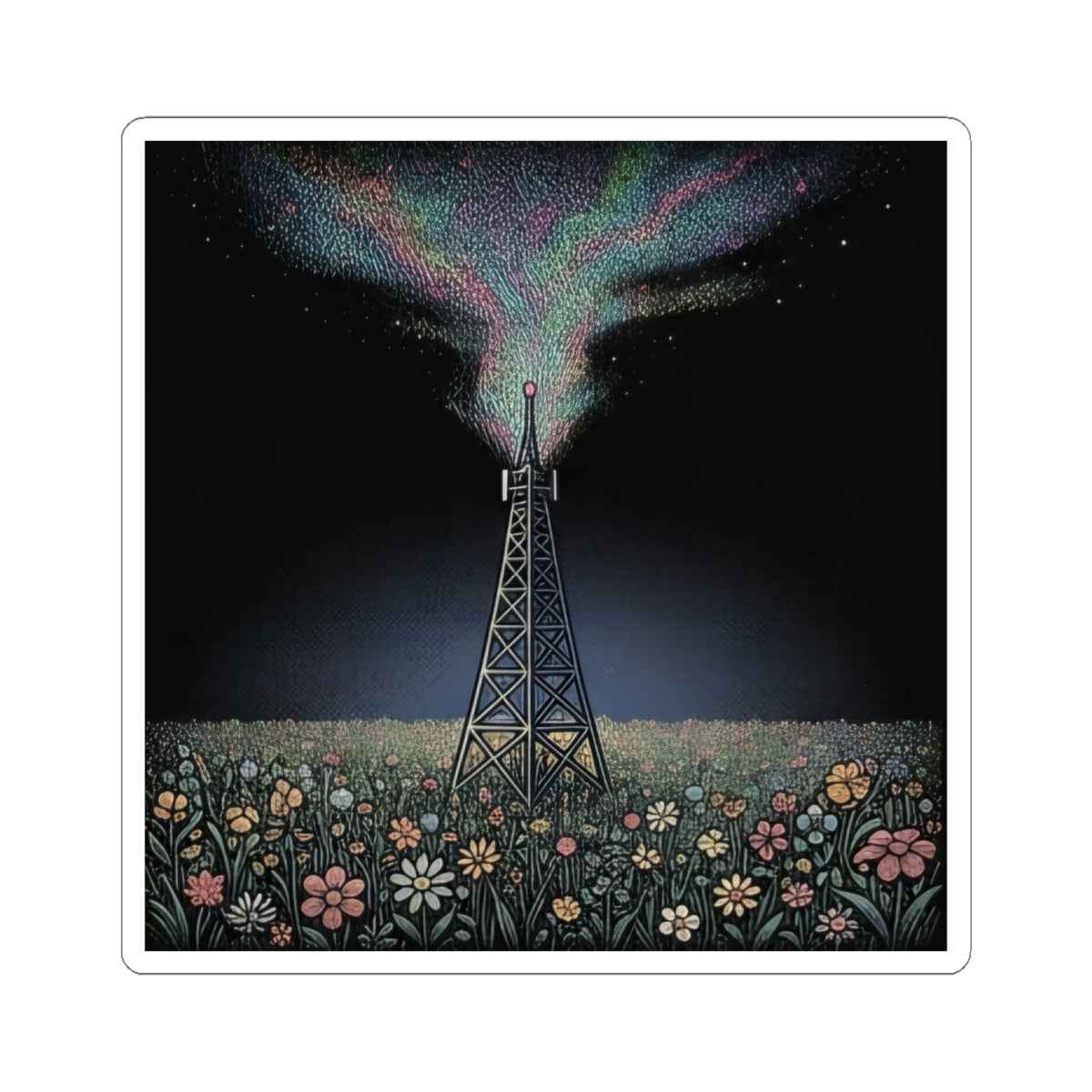 Signal Field | Kiss-Cut Sticker