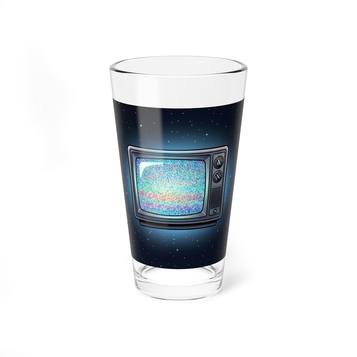 Deep Space Static | 16 oz Glass